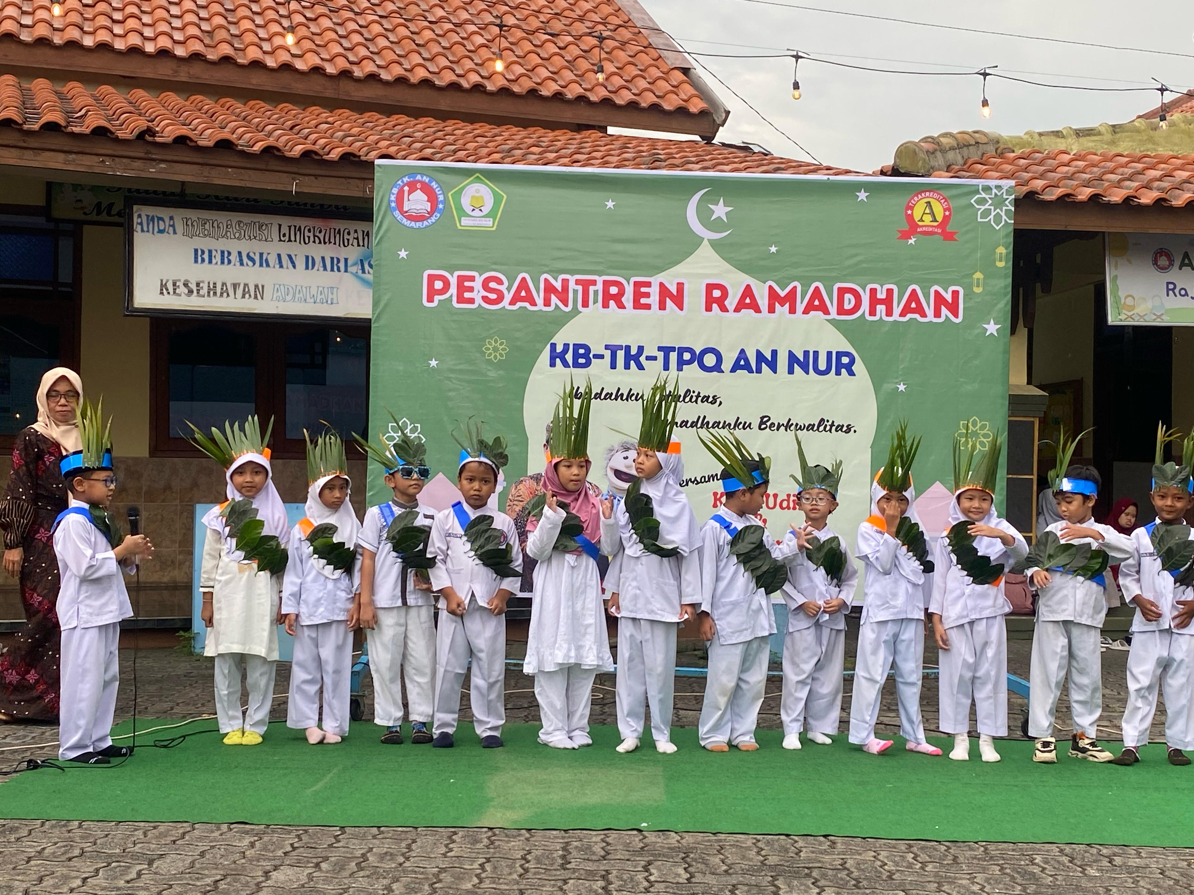 Tampilan Hafalan oleh Kelompok TK B 